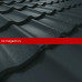 Металлочерепица СМ Классик Stynergy (Стинержи) (Стальной Бархат-7016-0.5) / 1шт./