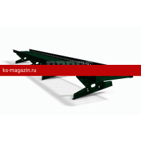 Мостик переходной Borge 3 м, для фальцевой кровли, зеленый мох (RAL 6005)