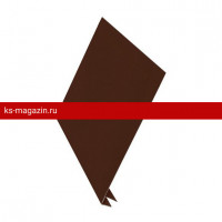 J-фаска Aquasystem (Аквасистем) 250х2000мм Pural (RAL 8017) /1 шт/