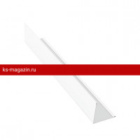 Планка угловая внешняя Aquasystem (Аквасистем) 2000мм ПЭ (RR20 Zn180) /1 шт/