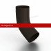 Колено трубы Металл Профиль 125/100 Foramina Freeze (Dark Brown) /1 шт/