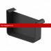 Galeco (Галеко) STAL2 125/80 Заглушка правая Черный RAL 9005 (RR33) /1 шт/