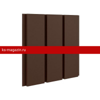Софит без перфорации Aquasystem (Аквасистем) 303х2400мм Pural Matt (RAL 8017) /1 шт/