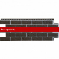 Панель фасадная Grand Line (Гранд Лайн) состаренный кирпич Премиум (Шоколадный) /панель/