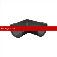 Угол внутренний 90гр. Galeco (Галеко) PVC 152/100 (Черный) /1 шт/