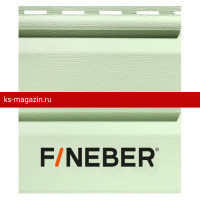 Сайдинг FineBer (Файнбер) Standart Classic Color 3,66м (Лайм) /панель/