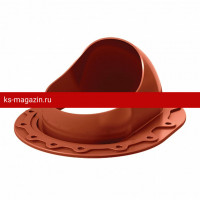 Проходной элемент SKAT кровельный для готовой кровли ТехноНИКОЛЬ (Красный) /1 шт/