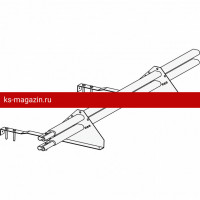 Снегозадержатель ROOFsystems PRESTIGE ZN 45*25 (овал), 1,2м натур. RAL 3005