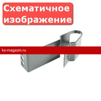 Скобообразный кронштейн Borge, оцинк., сигнально-синий (RAL 5005)