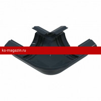 GLC PVC 152/100 Спец. угол желоба более 90 гр, RAL 7024 серый графит