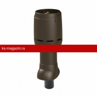 Vilpe (Вилпе) Вентиляционная труба изолир. 110P/IS/350 FLOW (Коричневый) /1 шт/