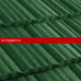 Композитная черепица Metrotile (Метротайл) MetroShake II (Зеленый) /лист/