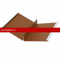 Ендова специальная 232х60,5х60,5х232х2000мм Pural BT Matt 0,5мм RR750