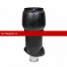 Vilpe (Вилпе) XL- 160/300/700 вентиляционный вых.с колпаком (Черный) /1 шт/