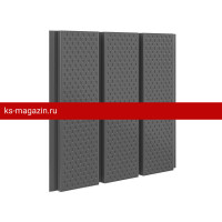 Софит с полной перфорацией Aquasystem (Аквасистем) 303х2400мм ПЭ RR 23 (Zn140) /1 шт/