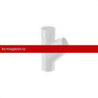 Galeco (Галеко) STAL 124/90 Тройник RAL 9003 (RR 20) /1 шт/