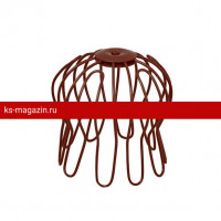 Сетка в воронку Паук Aquasystem (Аквасистем) (RAL 8017) /1 шт/ PuRAL Matt