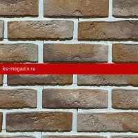 Фиброцементная панель Каньон Конаковский кирпич цвет 37