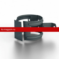 Держатель трубы (дерево) Металл Профиль 125/100 Foramina Freeze (Grey) /1 шт/