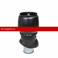 Vilpe (Вилпе) XL- 200/300/500 вентиляционный вых.с колпаком (Черный) /1 шт/