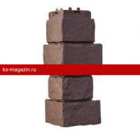 Угол наружный Grand Line (Гранд Лайн) Крупный камень (Коричневый) /1 шт/
