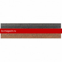 Конек/Карниз Шинглас (Shinglas) 12х0,3/20х0,25 ТЕРРАКОТА /1 уп/