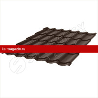 Металлочерепица СМ Классик Stynergy (Стинержи) (CORUNDUM50-8017-0.5) /1 кв.м./