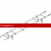 Лестница кровельная ROOFsystems ELITE ZN400 1,8м Универ RAL 3005