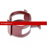 Держатель трубы (дерево) /1 шт/ Металл Профиль Престиж 125/100 (RAL 3005, красное вино) /1 шт/