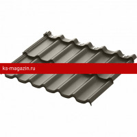 Модульная металлочерепица AquaSystem Стокгольм 1185х775 мм Pural BT Matt 0,5мм RR32