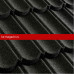 Композитная черепица Metrotile (Метротайл) MetroBond (Черный) /лист/