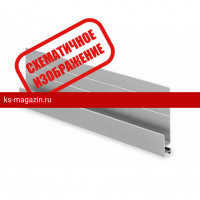 Стартовый профиль (30/10/30/9, L=3м, Алюм.) Cedral (Кедрал) цвет базовый С61 /1 шт/