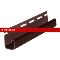 J-профиль FineBer (Файнбер) Extra Acrylic 3,05м (Темный дуб) /1 шт/