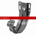 Карнизный кронштейн Docke (Дёке) STAL PREMIUM 125/90 (Графит RAL7024) /1 шт/