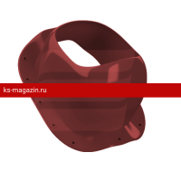 Eurovent (Евровент) VENTOS X METAL N25 150 мм (RAL 3009) /1 шт/