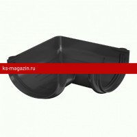 ТН Оптима Угол желоба 90°, черный