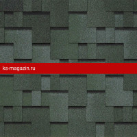Гибкая черепица Tegola Lazio UNICA Verde 474 2.86м2
