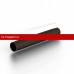 Труба соединительная D100x1000 Металл Профиль 125/100 Foramina Freeze (Dark Brown) /1 шт/