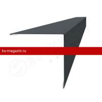 Планка угла внешнего 110х110х2000 Stynergy (Стинержи) (CORUNDUM50-7024-0.5) /1 шт/