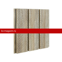 Софит с полной перфорацией Aquasystem (Аквасистем)303х2400мм Printech (Старый Дуб) /1 шт/