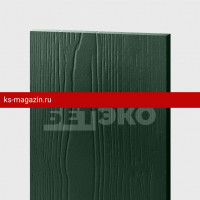 Фиброцементный сайдинг БЕТЭКО-Вудстоун (RAL 6009) /1 шт/