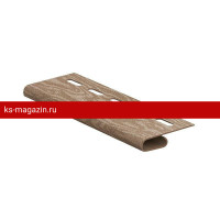 Завершающая планка UPLAST (Ю-пласт) Кедр (Натуральный) /1 шт/