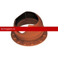 Проходной элемент Krovent (Кровент) Base-VT Seam 125/150 кирпичный /1 шт/