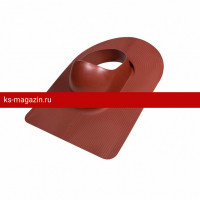 Vilpe (Вилпе) Проходной элемент для битумной кровли XL - HUOPA (Красный) /1 шт/