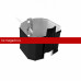 Кронштейн трубы на кирпич прямоугольный Matt Grand Line (Гранд Лайн) Vortex Matt 127/102 (RAL 9005) /1 шт/