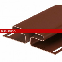 Н-профиль Docke (Дёке) 3,00 (Гранат) /1 шт/