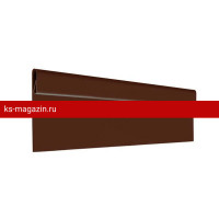 Финишная планка Aquasystem (Аквасистем) 2000мм Pural (RAL 8017) /1 шт/
