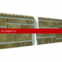 Панель фасадная UPLAST (Ю-Пласт) STONE-HOUSE Танагай (Вулканический) /панель/