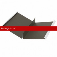 Ендова специальная 232х60,5х60,5х232х2000мм Crown BT Matt 0,5мм RR32