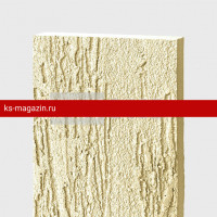 Фиброцементный сайдинг БЕТЭКО-Короед 3000x200x8 mm (RAL 1001 ) /1 шт/
